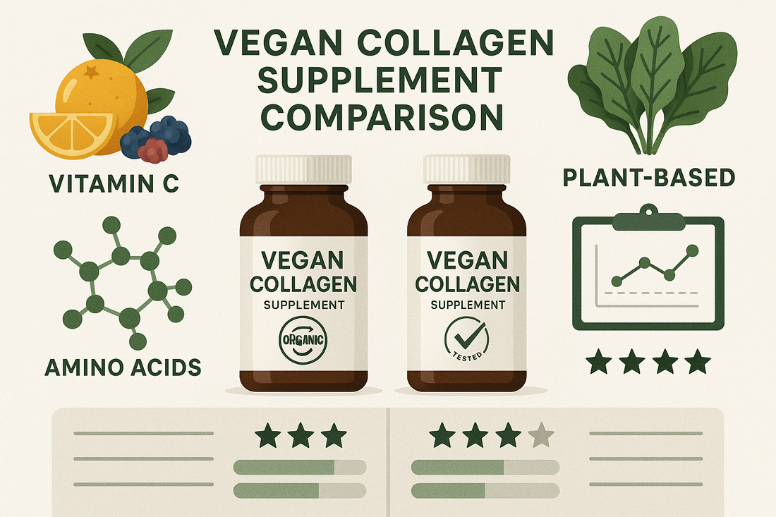 what are top brands in the vegan collagen supplement quality comparison space