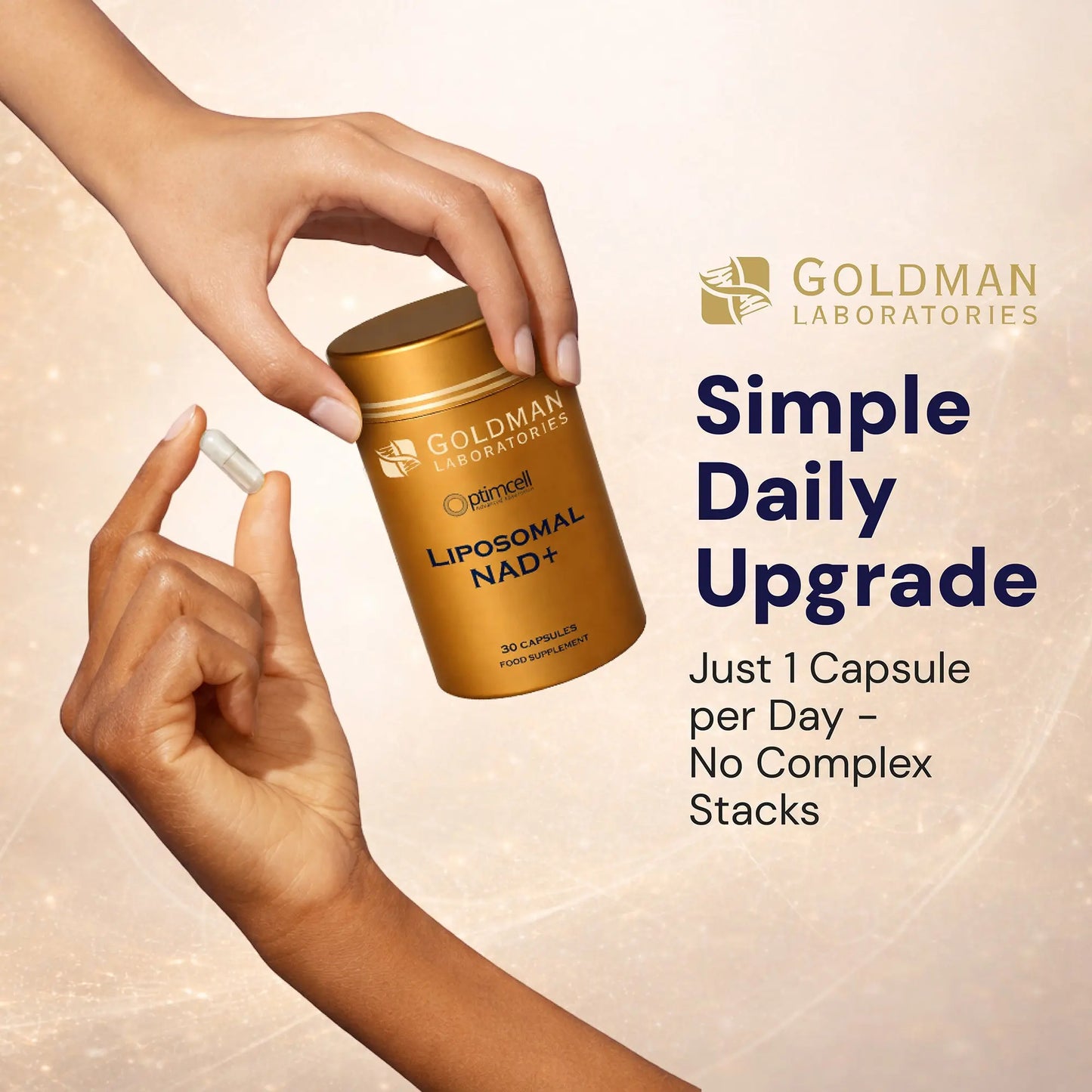 Optimcell® Liposomal NAD+ (30 Caps) Goldman Labs