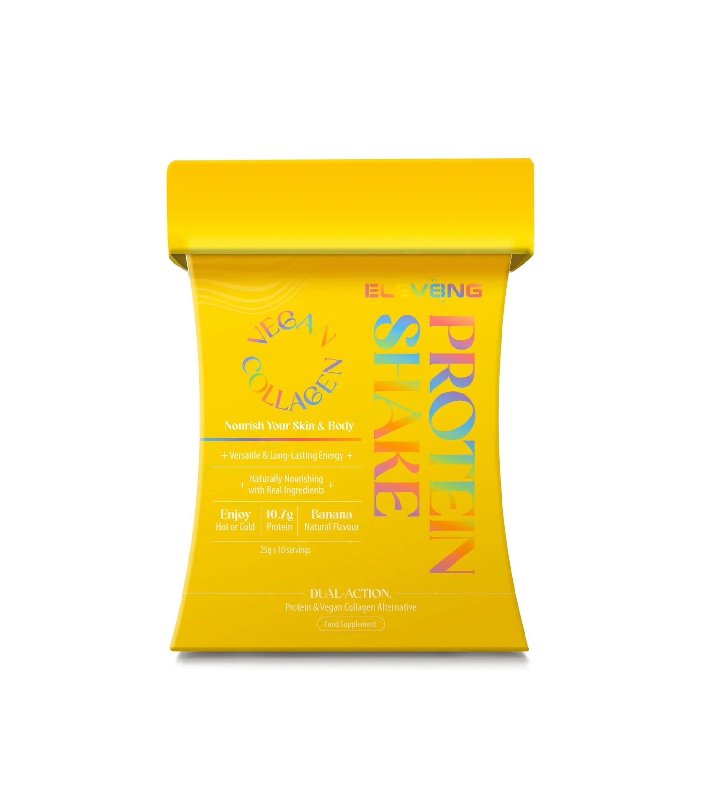 Elev8ng Vegan Collagen Protein Shake - Banana Goldman Labs