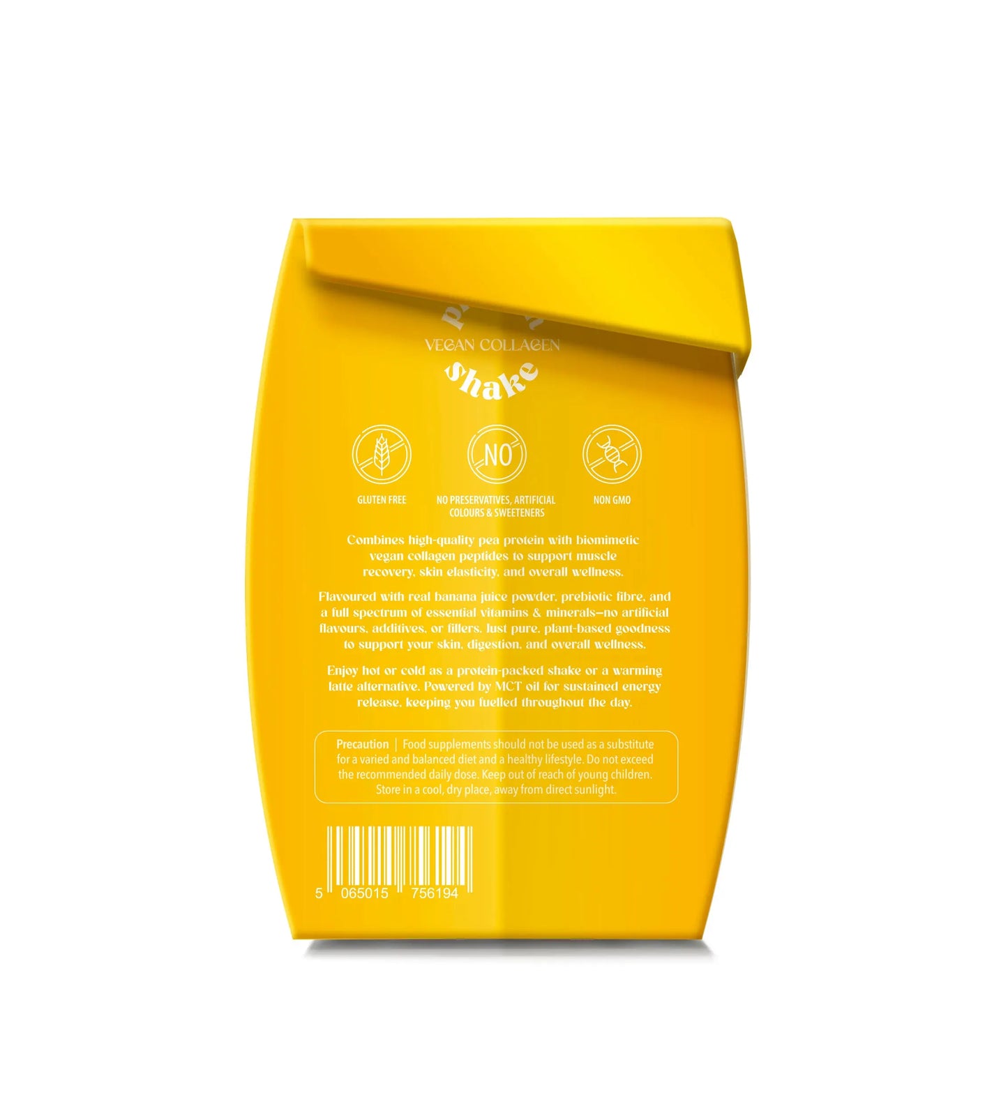 Elev8ng Vegan Collagen Protein Shake - Banana Goldman Labs