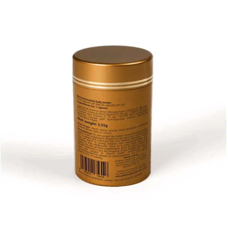 Liposomal Vitamin D3&K2&C - 30 caps Goldman Labs