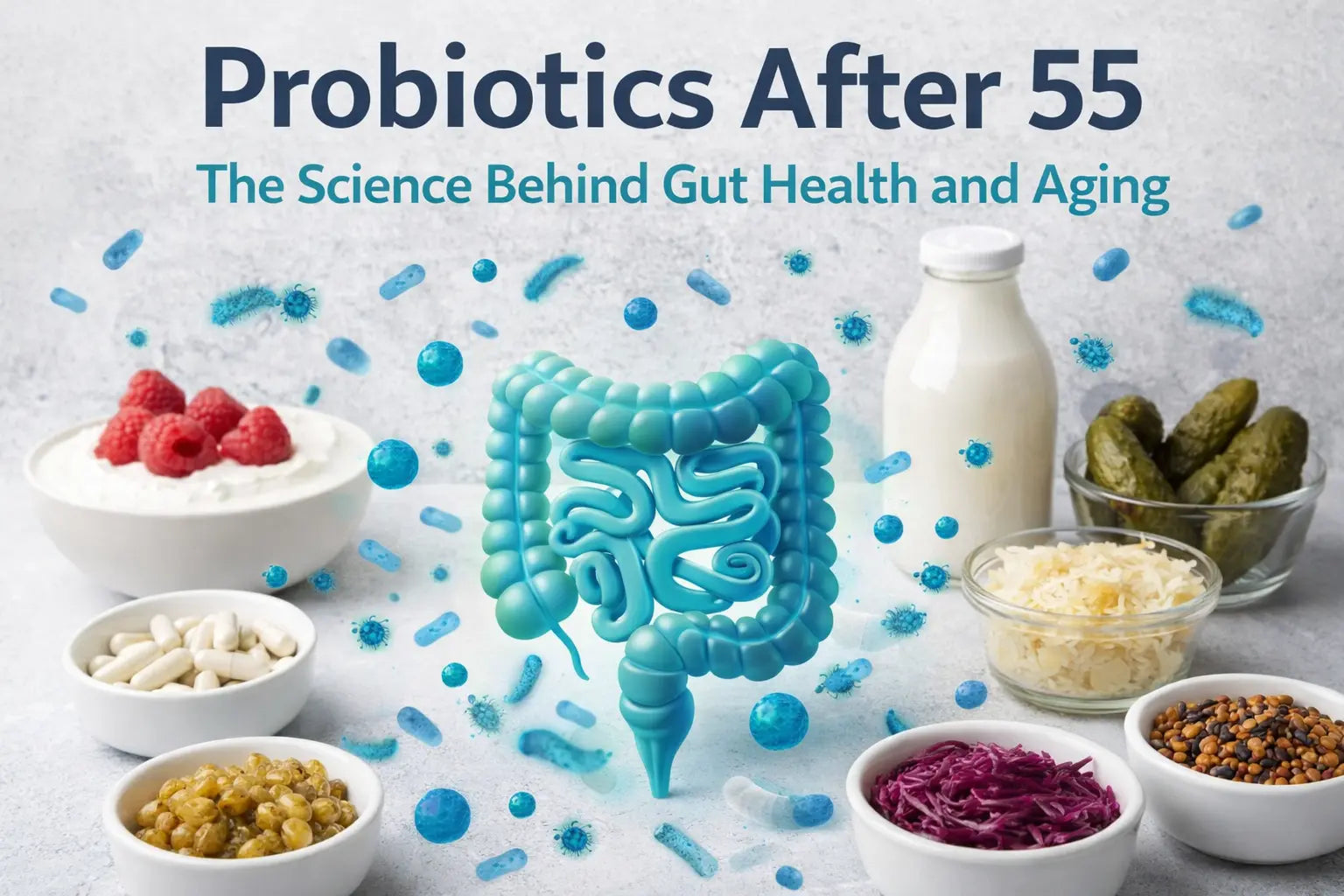 Probiotics After 55: The Science Behind Gut Health and Ageing