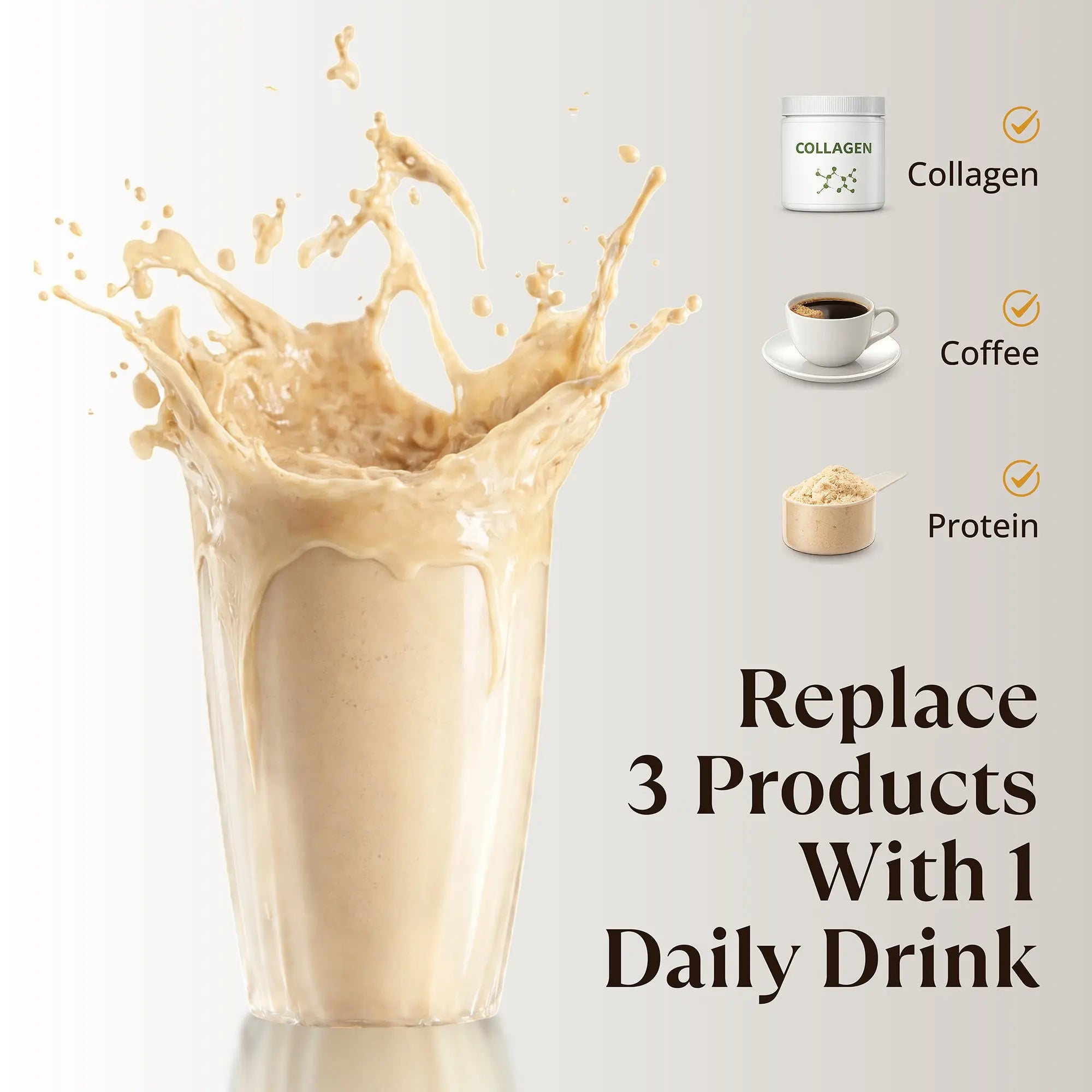Elev8ng Vegan Collagen Protein Shake - Hazelnut & Vanilla