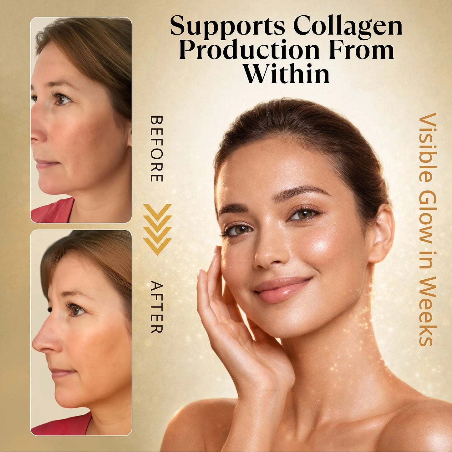 Elev8ng Vegan Collagen Protein Shake - Vanilla / Hazelnut Goldman Labs