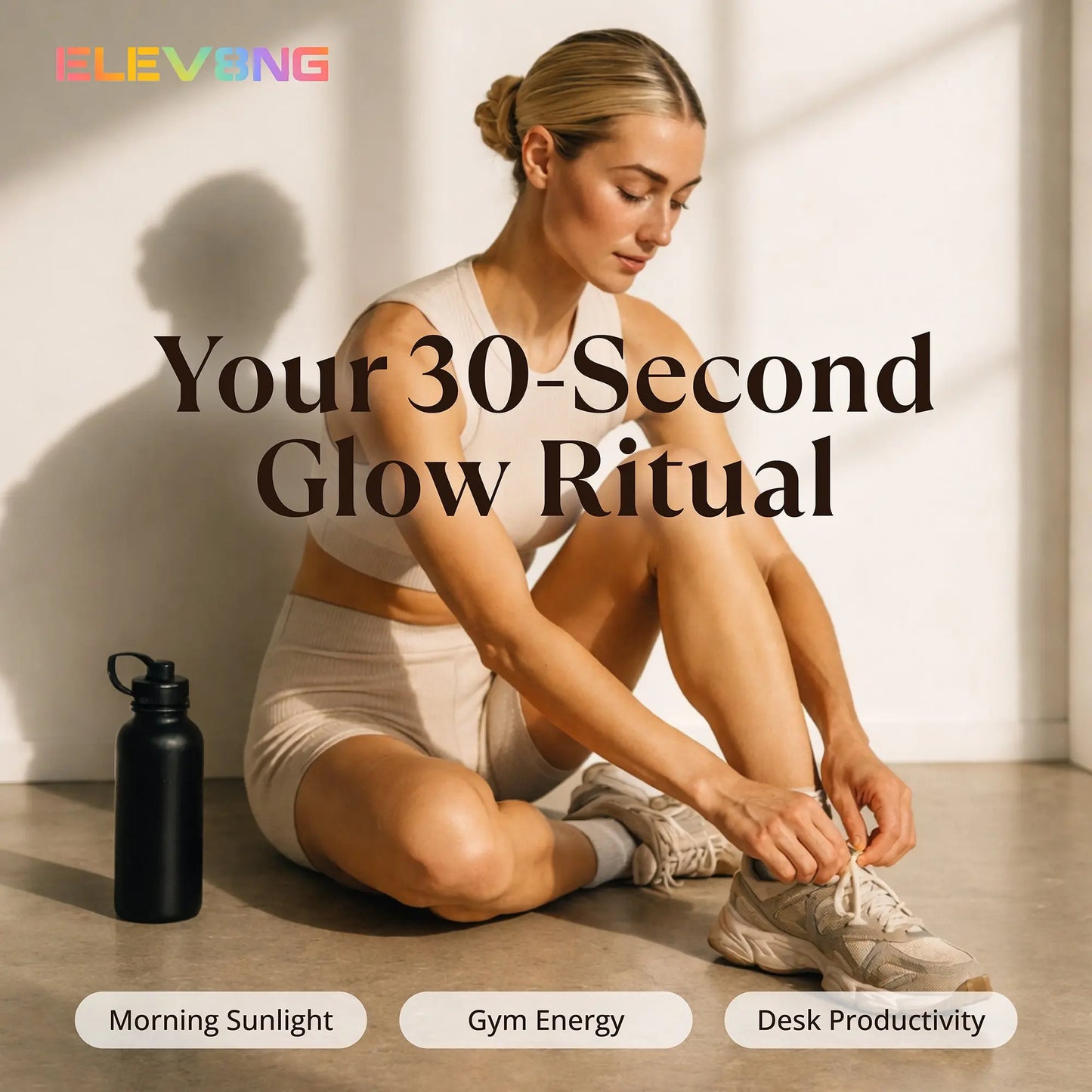 Elev8ng Vegan Collagen Protein Shake - Banana Goldman Labs