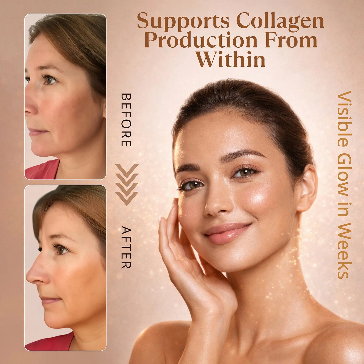 Elev8ng Vegan Collagen Protein Shake - Chocolate Goldman Labs