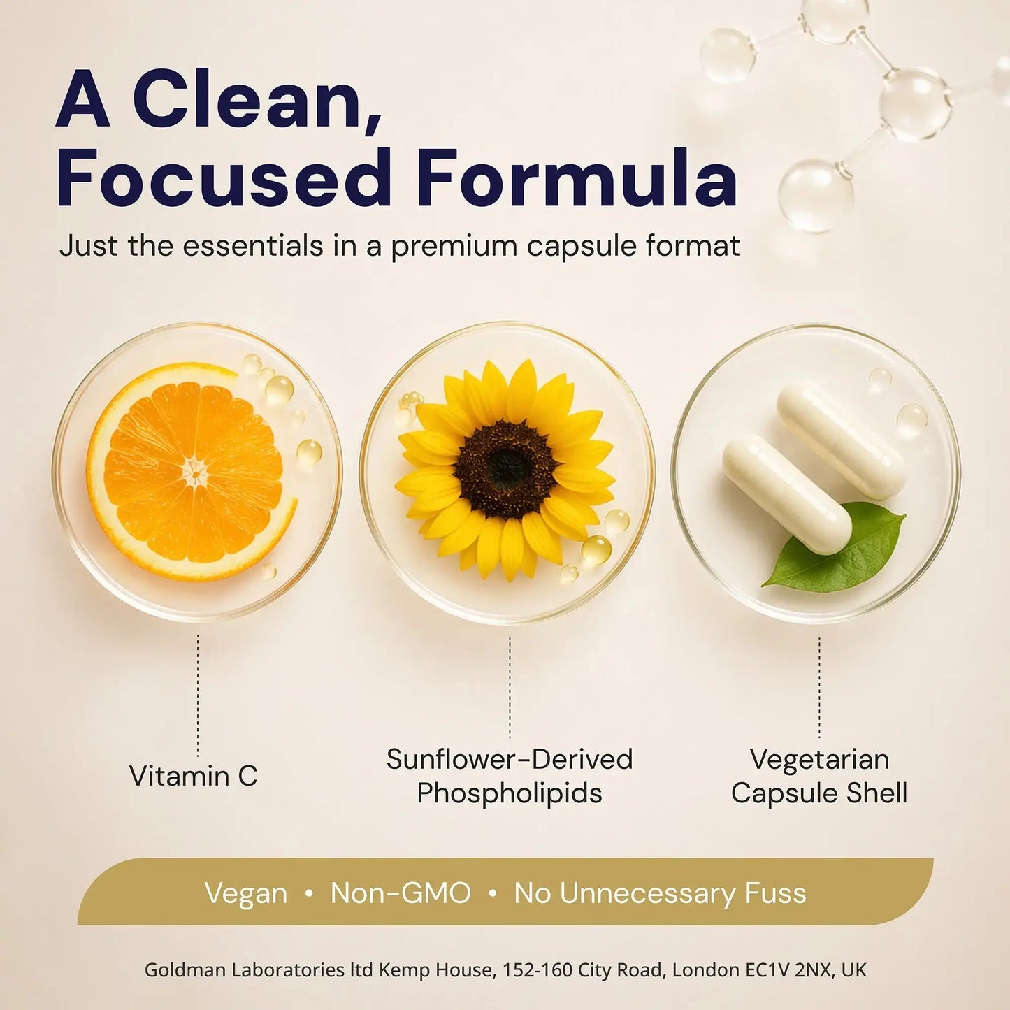 lipid encapsulated vitamin c Optimcell® Liposomal Vitamin C 500mg - 60 caps