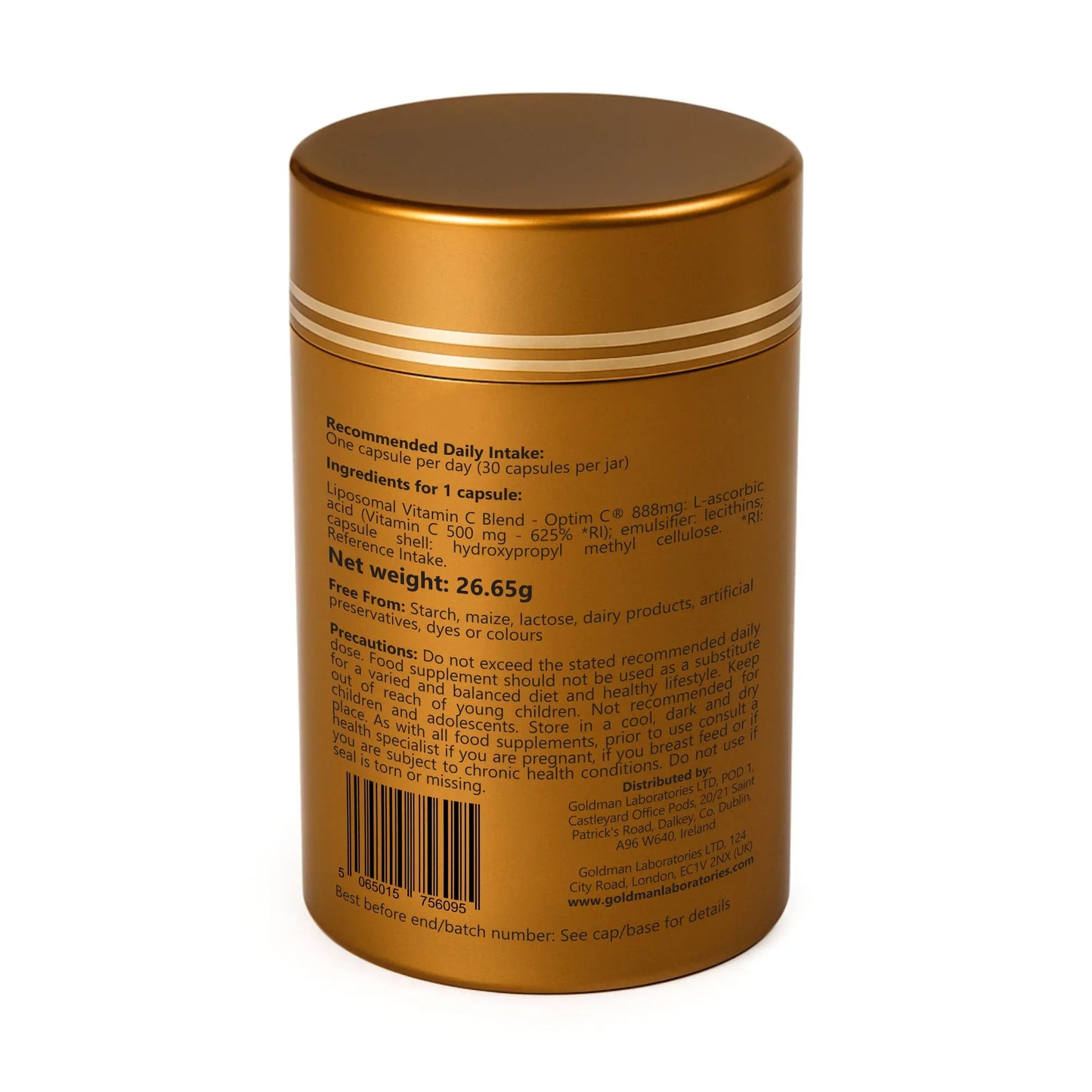 Optimcell® Liposomal Vitamin C 500mg - 30 Caps Goldman Labs